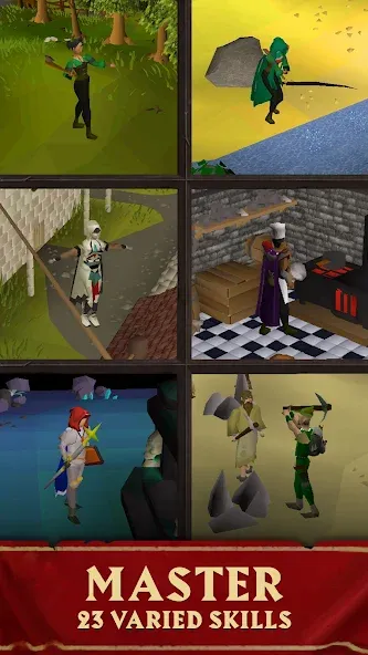 Скачать Old School RuneScape [Взлом/МОД Меню] на Андроид