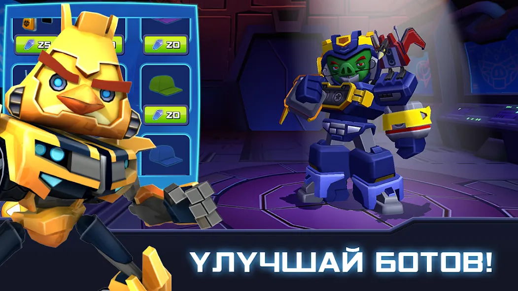 Скачать Angry Birds Transformers [Взлом/МОД Unlocked] на Андроид