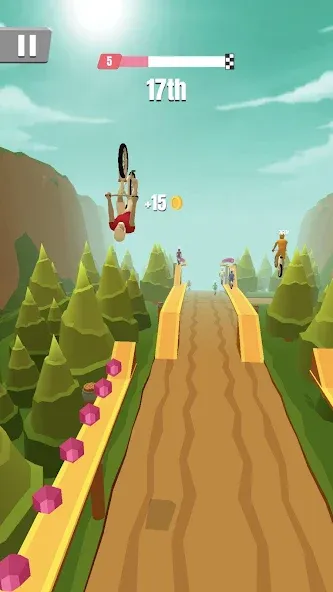 Скачать Bike Rush [Взлом/МОД Много денег] на Андроид