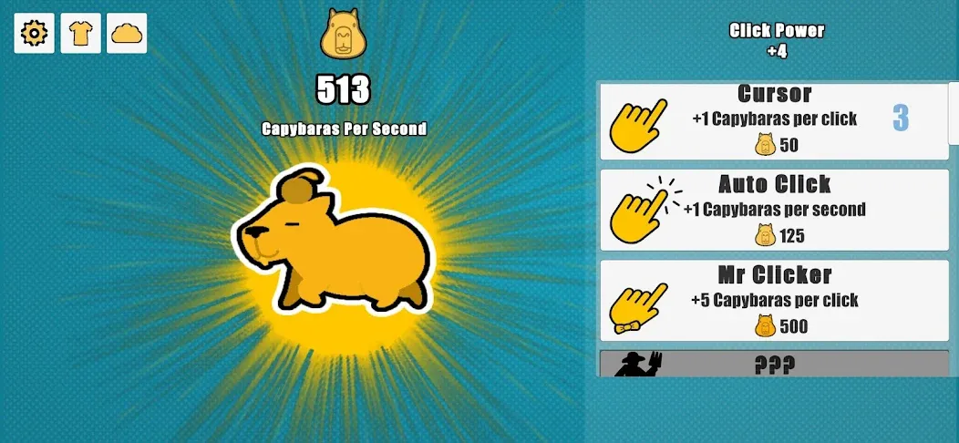 Скачать Capybara Clicker [Взлом/МОД Много денег] на Андроид