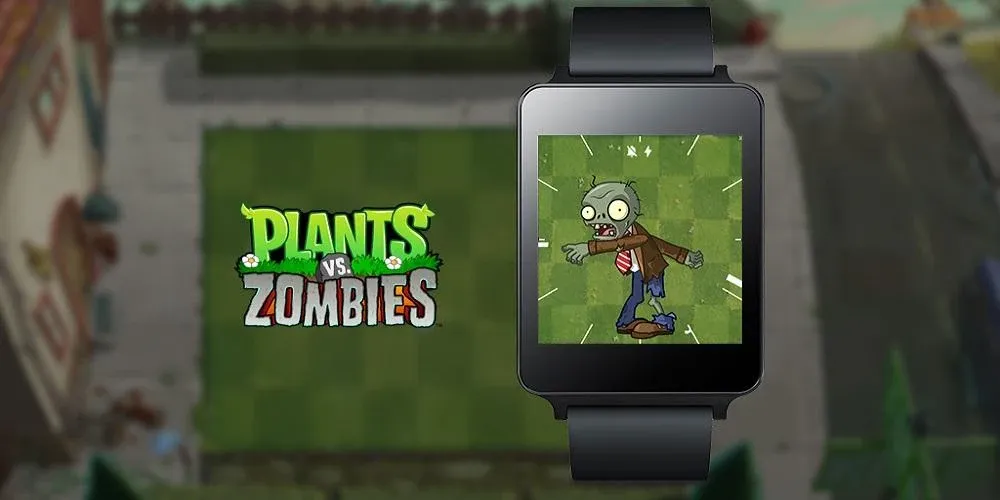 Скачать Plants vs. Zombies™ Watch Face [Взлом/МОД Unlocked] на Андроид