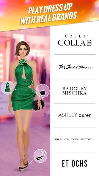 Скачать Covet Fashion: Dress Up Game [Взлом/МОД Все открыто] на Андроид