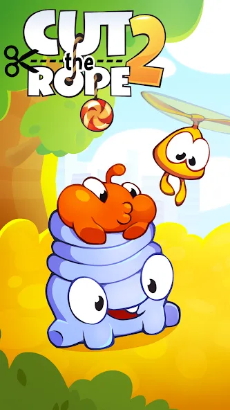 Скачать Cut the Rope 2 [Взлом/МОД Много денег] на Андроид