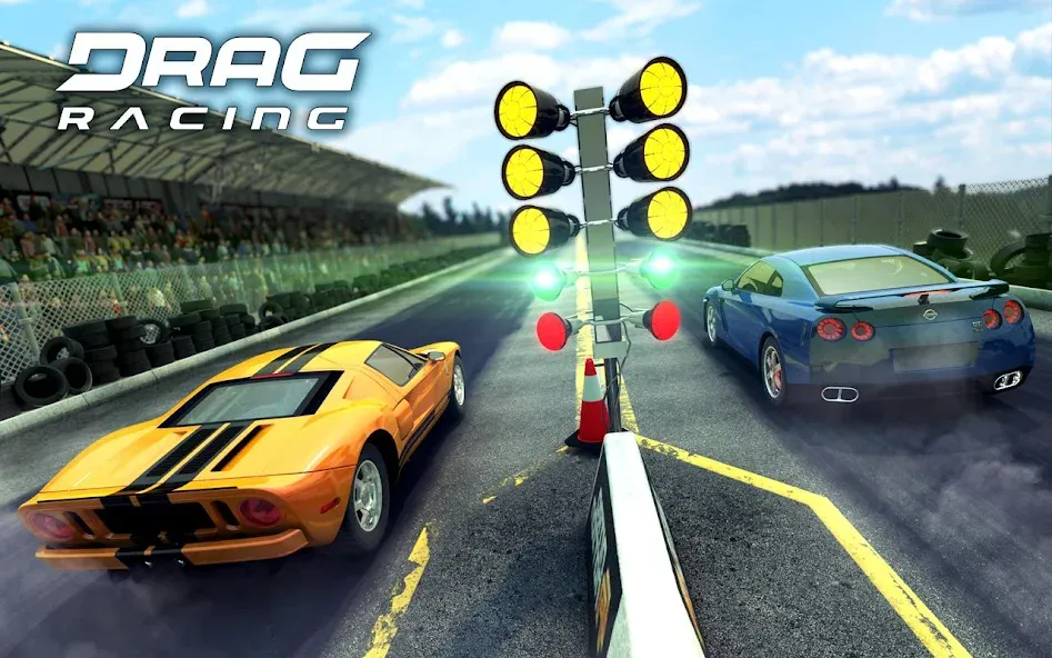 Скачать Drag Racing [Взлом/МОД Unlocked] на Андроид