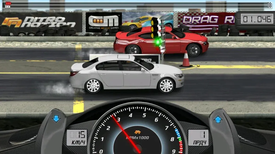 Скачать Drag Racing [Взлом/МОД Unlocked] на Андроид