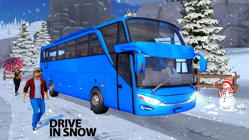 Скачать Modern Bus: автобусная игра 3d [Взлом/МОД Все открыто] на Андроид