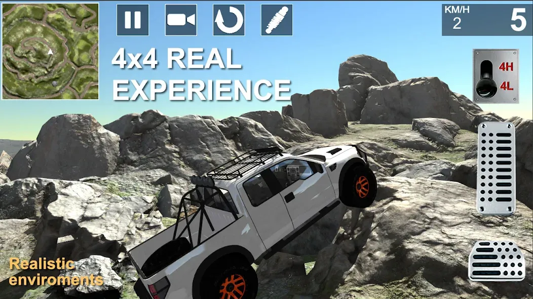 Скачать Offroad 4x4 Simulator [Взлом/МОД Меню] на Андроид