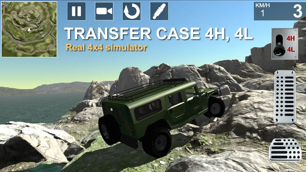 Скачать Offroad 4x4 Simulator [Взлом/МОД Меню] на Андроид