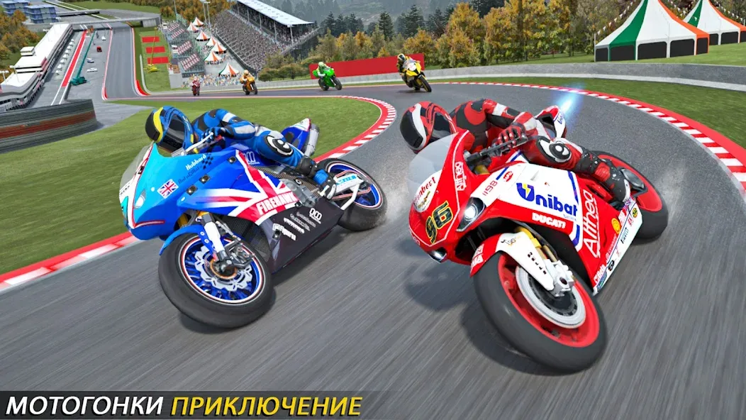 Скачать Bike Racing: игра на мотоцикле [Взлом/МОД Много денег] на Андроид