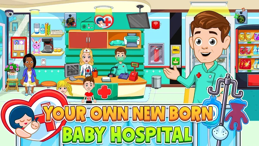 Скачать My City : Newborn baby [Взлом/МОД Unlocked] на Андроид