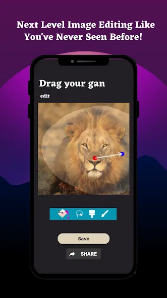 Скачать Drag Your Gan AI 2: DragGan 3D [Взлом/МОД Все открыто] на Андроид