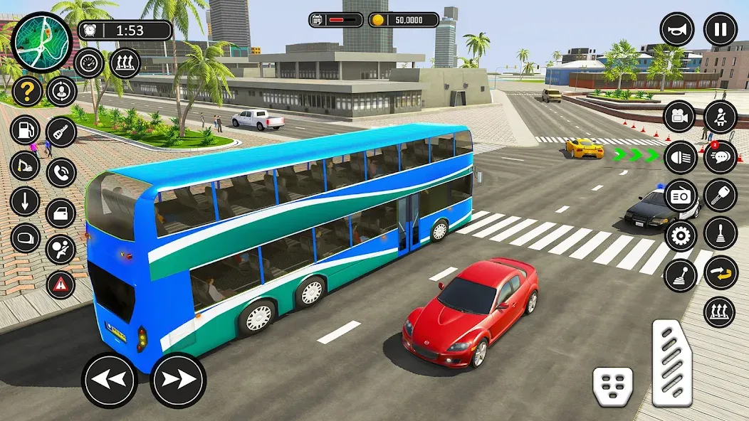 Скачать Bus Simulator - Bus Games 3D [Взлом/МОД Бесконечные деньги] на Андроид