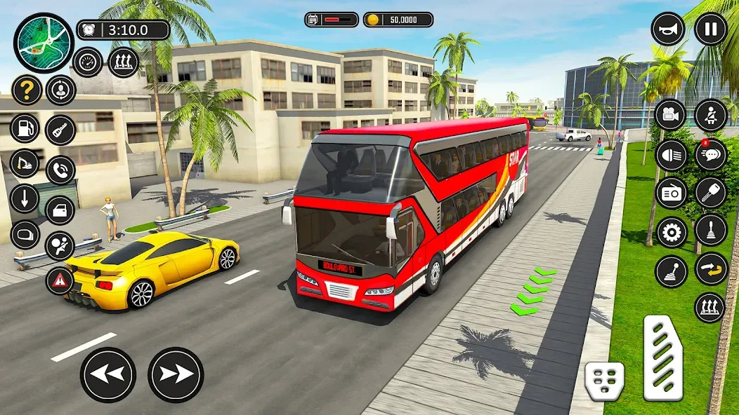 Скачать Bus Simulator - Bus Games 3D [Взлом/МОД Бесконечные деньги] на Андроид