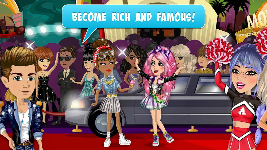 Скачать MovieStarPlanet [Взлом/МОД Все открыто] на Андроид