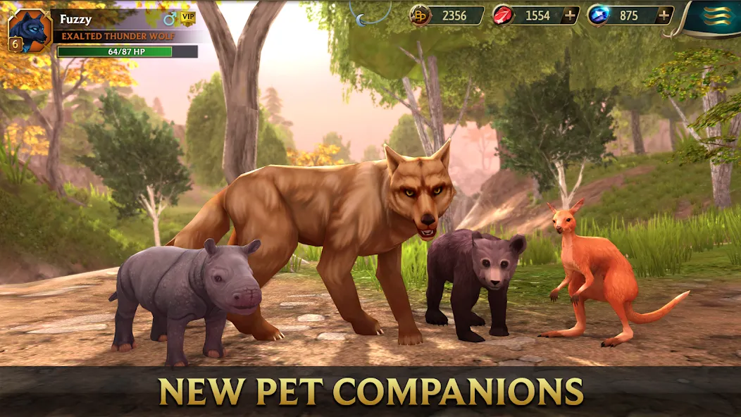 Скачать Wolf Tales - Wild Animal Sim [Взлом/МОД Бесконечные деньги] на Андроид