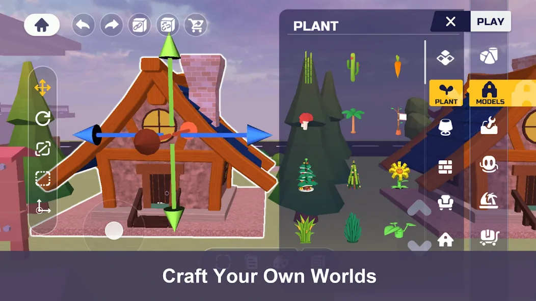 Скачать Uni - Craft your world [Взлом/МОД Бесконечные деньги] на Андроид