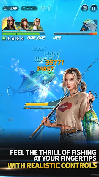 Скачать Ace Fishing: Crew-Fishing RPG [Взлом/МОД Много денег] на Андроид