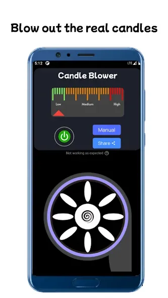 Скачать Blower - Candle Blower Lite [Взлом/МОД Unlocked] на Андроид