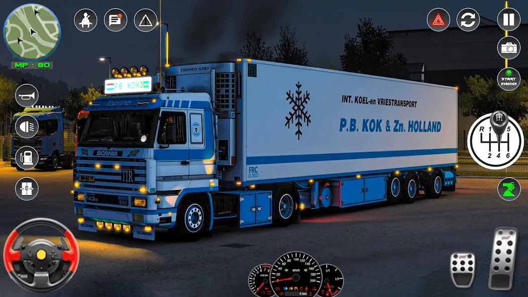 Скачать Truck Cargo Heavy Simulator [Взлом/МОД Меню] на Андроид