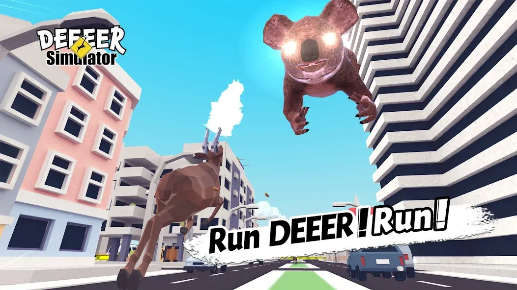 Скачать DEEEER Simulator: Modern World [Взлом/МОД Бесконечные деньги] на Андроид