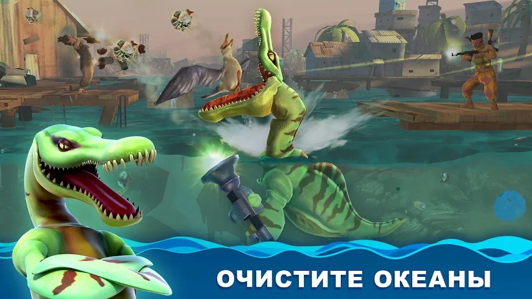 Скачать Hungry Shark World [Взлом/МОД Много денег] на Андроид