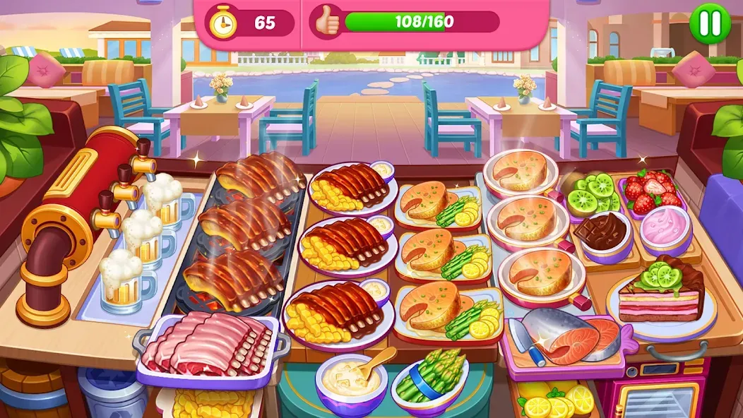 Скачать Crazy Cooking Diner-шеф повара [Взлом/МОД Unlocked] на Андроид