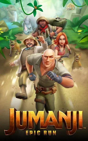 Скачать Jumanji: Epic Run [Взлом/МОД Много денег] на Андроид