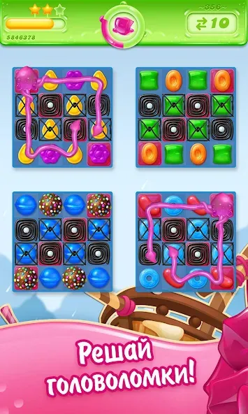 Скачать Candy Crush Jelly Saga [Взлом/МОД Unlocked] на Андроид