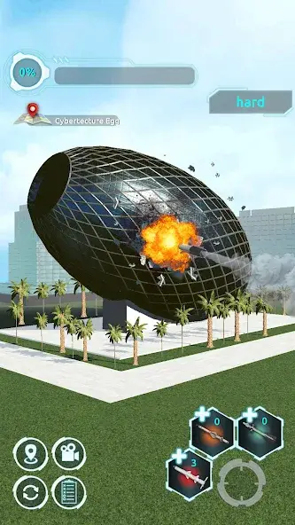 Скачать City Demolish: Rocket Smash! [Взлом/МОД Все открыто] на Андроид