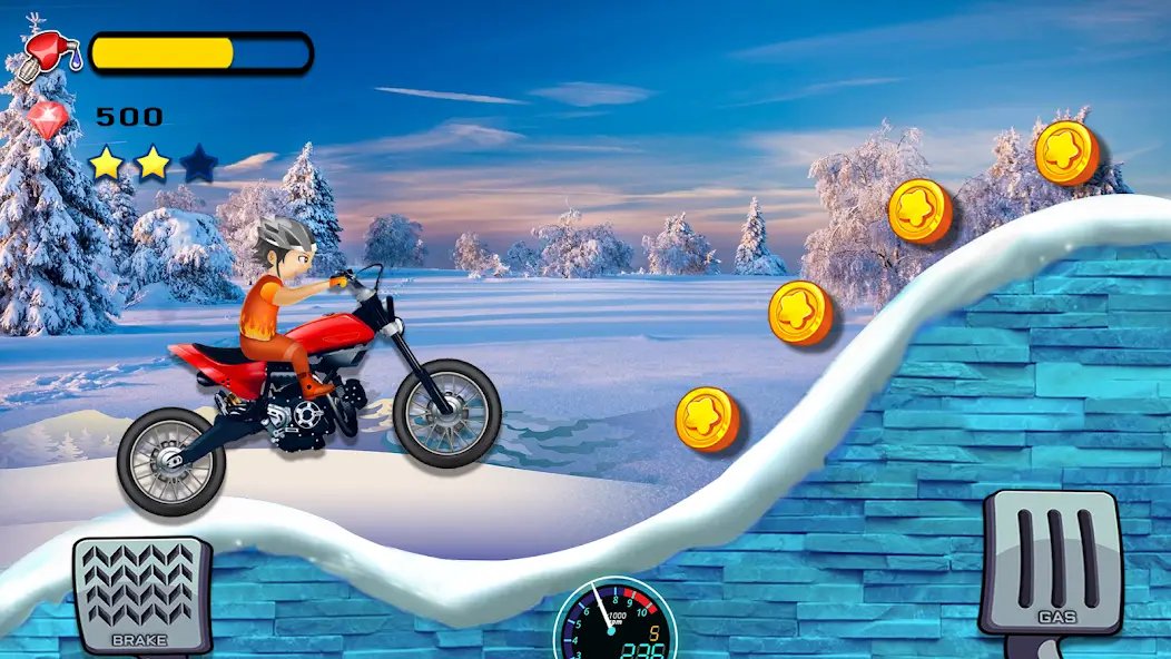 Скачать Bike Hill Racing - Велосипедна [Взлом/МОД Unlocked] на Андроид