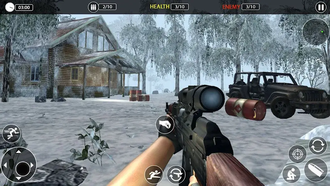 Скачать Target Sniper 3D Games [Взлом/МОД Много денег] на Андроид