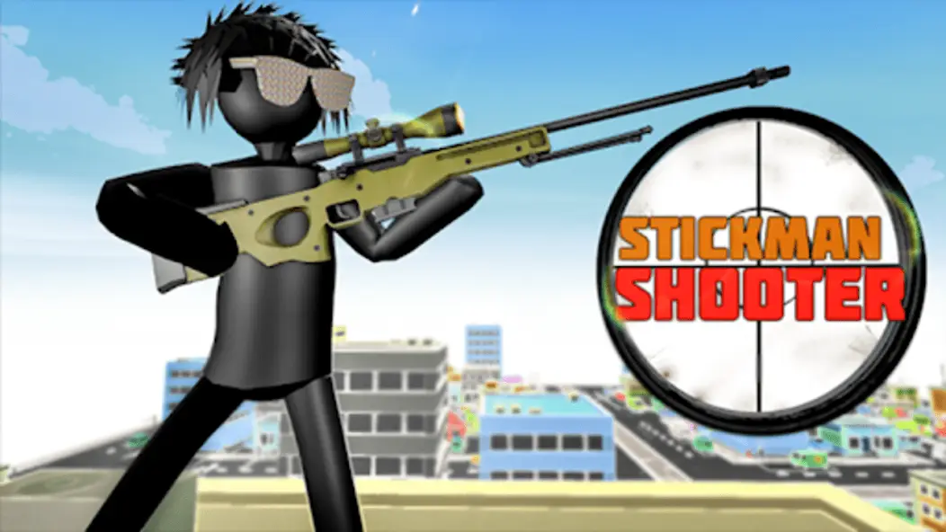 Скачать Stickman Sniper Shooter games [Взлом/МОД Все открыто] на Андроид