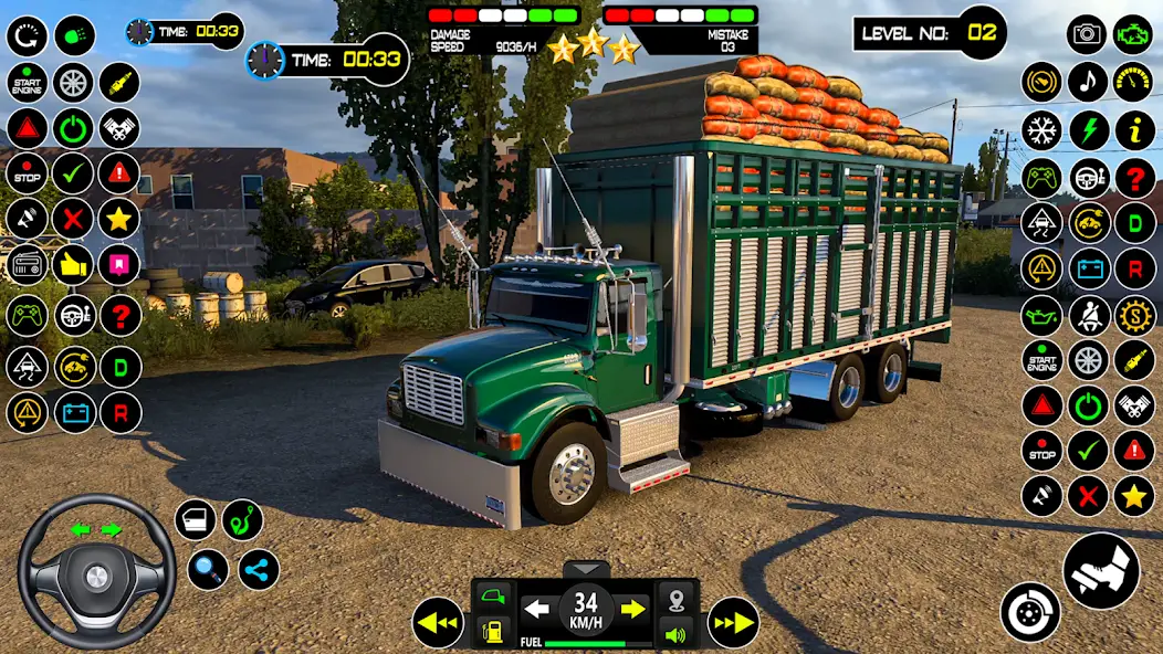 Скачать Truck Driver Cargo 3D Game [Взлом/МОД Unlocked] на Андроид