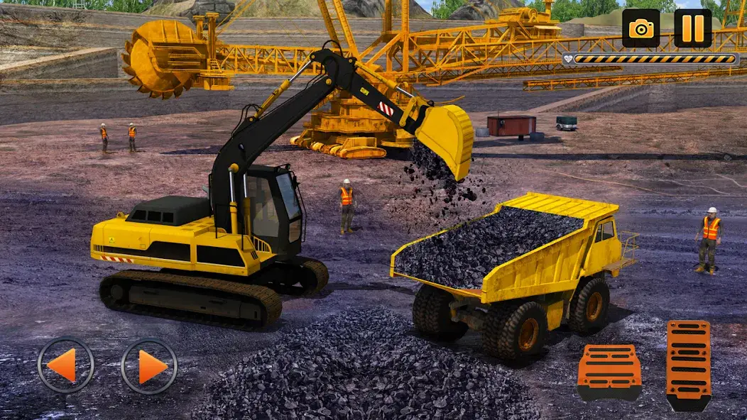 Скачать Heavy Machines and Mining Game [Взлом/МОД Много денег] на Андроид