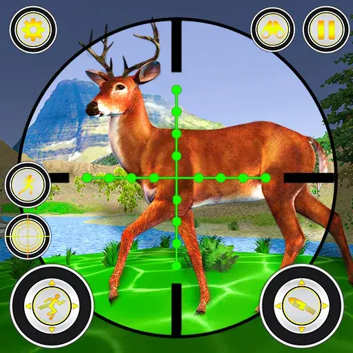 Скачать Wild Hunt: Deer Adventure Game [Взлом/МОД Unlocked] на Андроид