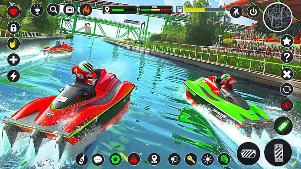 Скачать Jetski Boat Racing: Boat Games [Взлом/МОД Бесконечные деньги] на Андроид