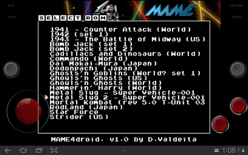 Скачать MAME4droid (0.37b5) [Взлом/МОД Много денег] на Андроид